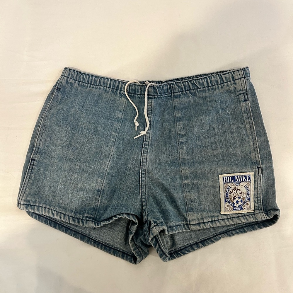 Vintage Big Mike Women's Blue Denim Jean Shorts